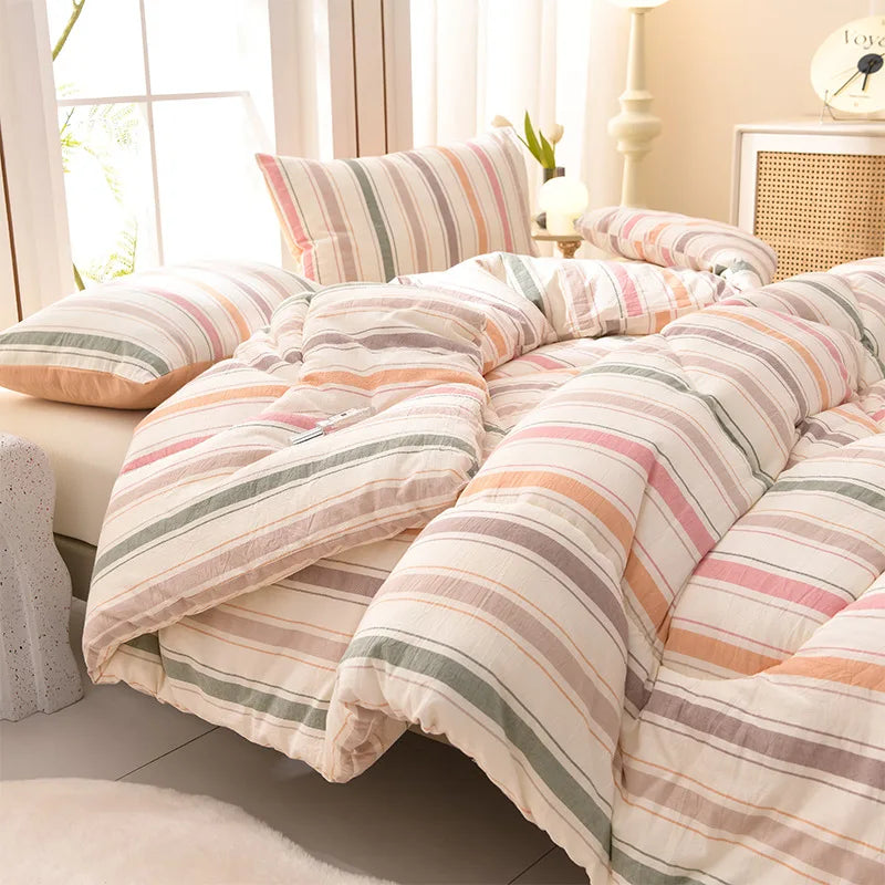 Plush Flannel Fleece Winter Bedding Comforter For Cozy Nights