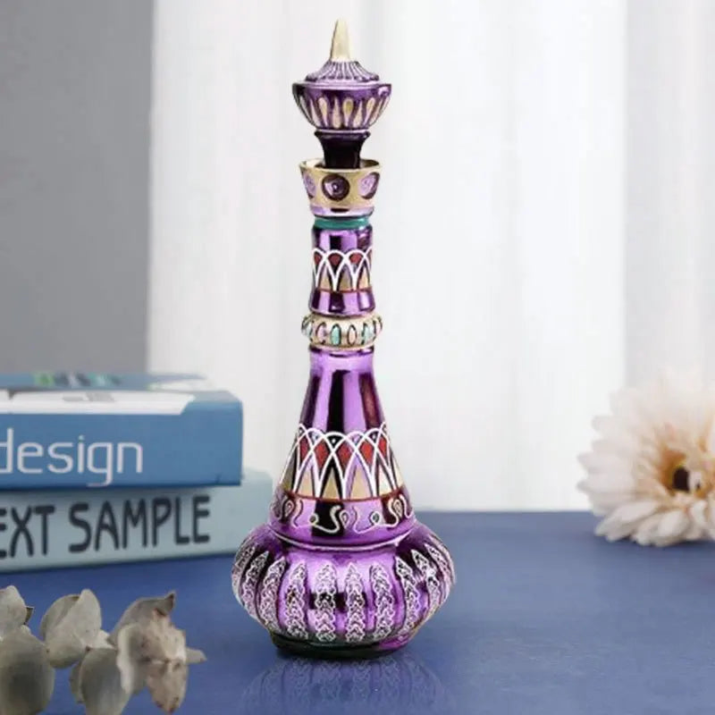 Jeannie Vase - I Dream of Jeannie Decorative Resin Bottle - Round, Artistic, Home Decor Vase - for Jeannie Fans, Home Decor