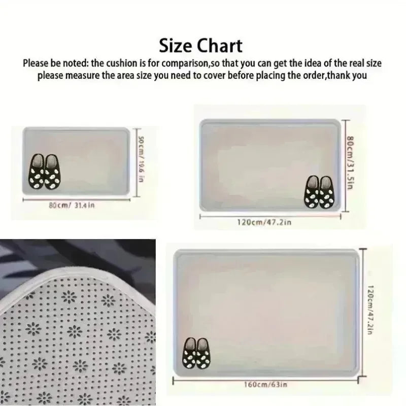 Office Swivel Chair Mat Large Computer Gaming Chair Carpet for Bedroom Living Room Office Hardwood Floor Protection Home Decor
