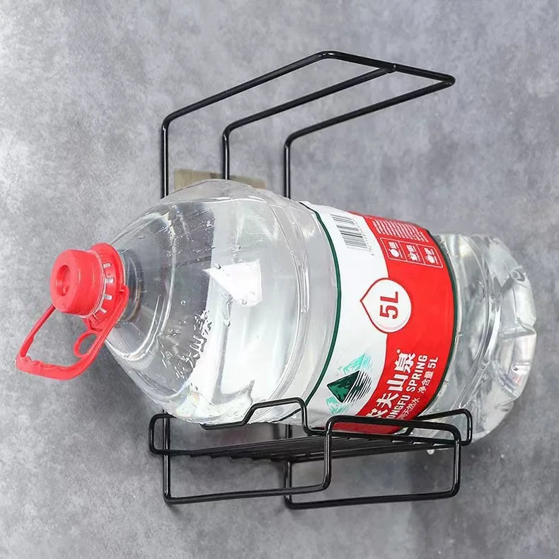 Punch Free Wall Mounted Kitchen Rack Towels And Rags