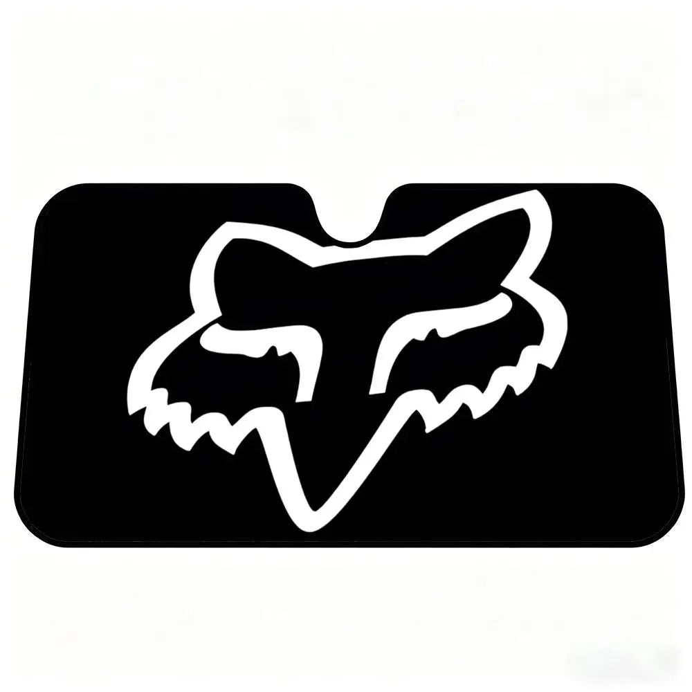 Sun Visor Car Windshield Sunshade  Foldable Automotive  Protection Sun Block Cover spoof FOX Racing