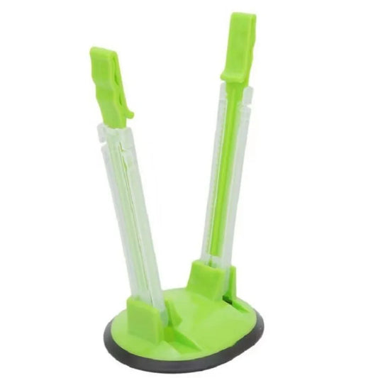 Baggy Rack Holder For Food Prep And Bag Organization