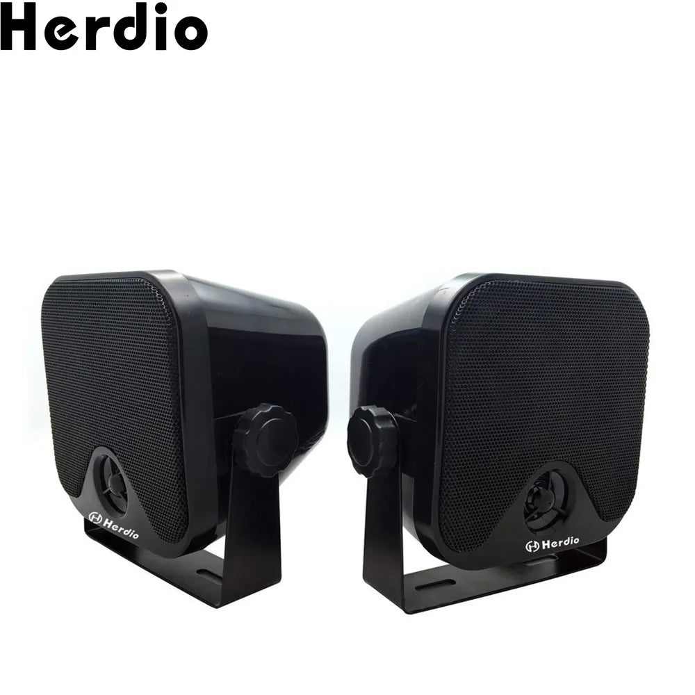 Herdio Waterproof Marine Speakers 100W Outdoor ATV UTV