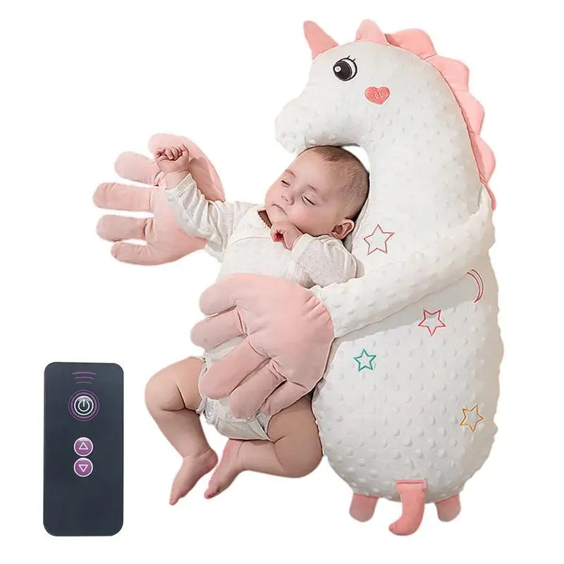 Baby Sleep Patting Palm Plush Soother With Adjustable Remote