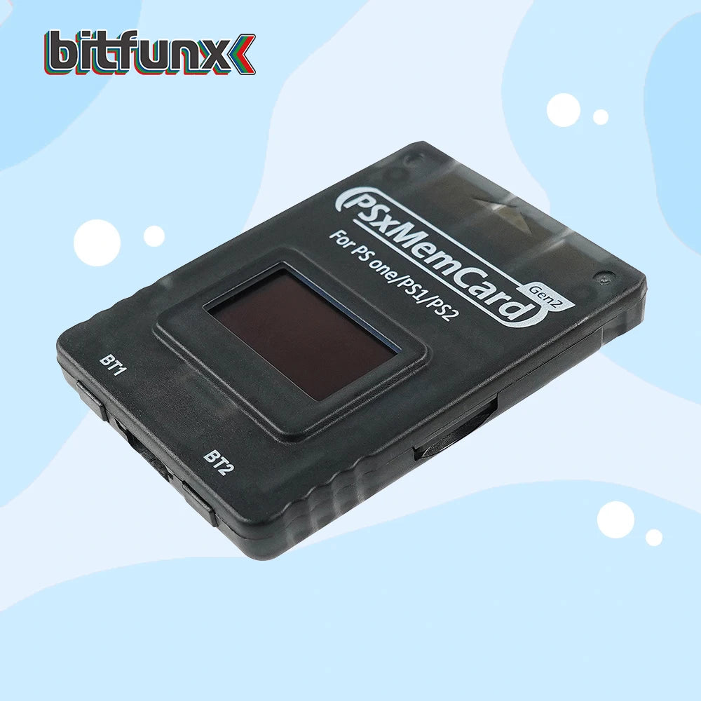 Bitfunx PSxMemCard Gen2 MemoryCard Adapter For PS1 PS2