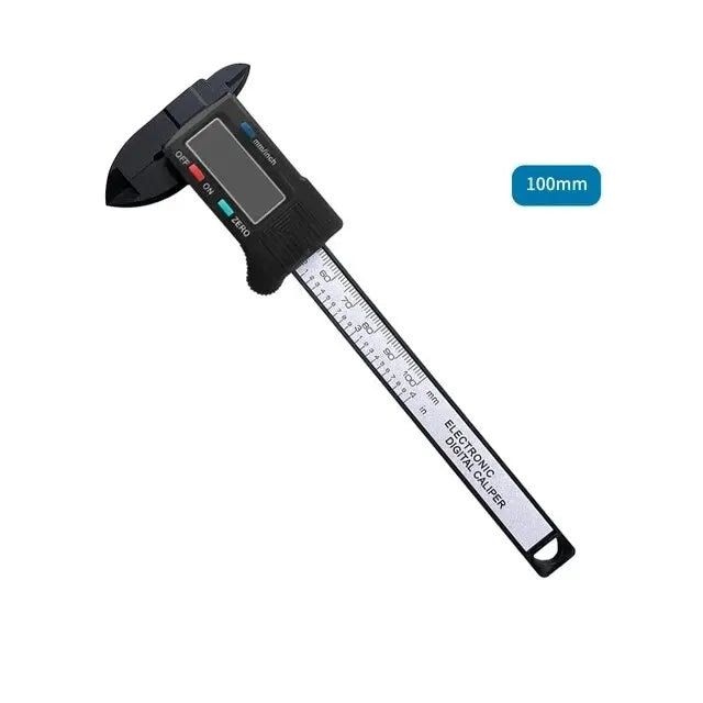 Digital Caliper Gauge With Carbon Fiber Construction