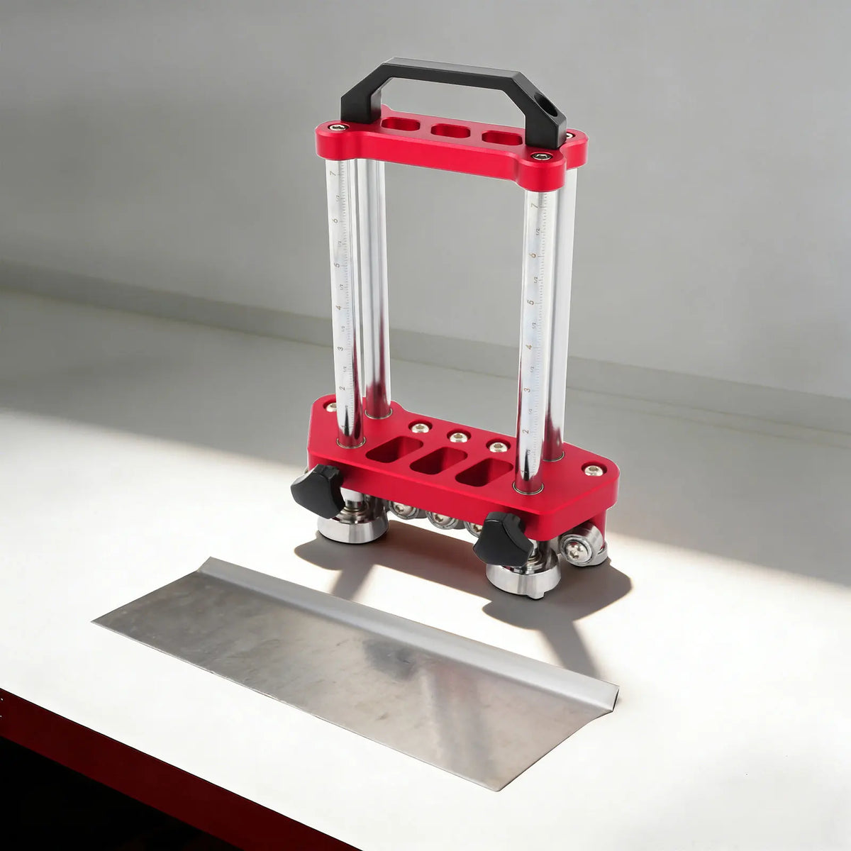Sheet Metal Bending Tool 0-100°, Metal Roller for Aluminum Iron Steel, Scratch-Free 90° Bends Ready to Use