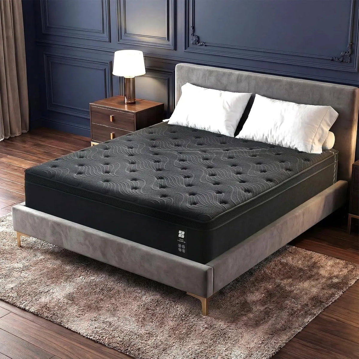 Premium Memory Foam Mattress With Pocket Springs And Support