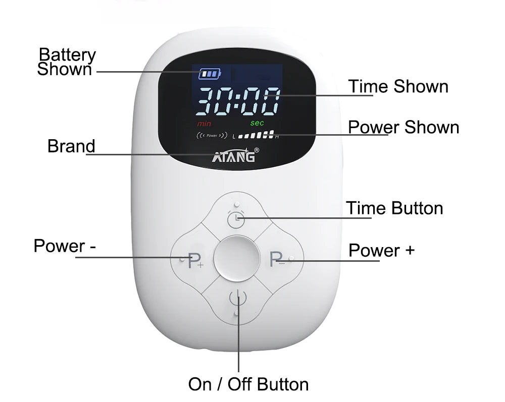New Ear Clip Insomnia Anxiety Depression Pulse CES Therapy Device Electronic Fast  Sleeping Aid Device Press Relaxation