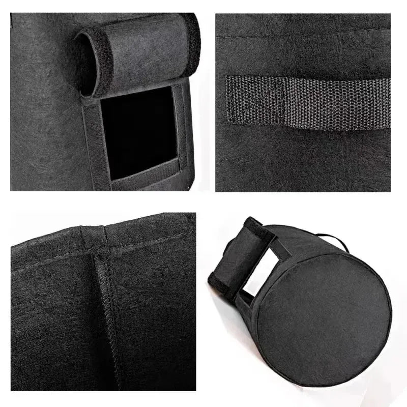 3Styles Felt plant grow bags nonwoven fabric garden potato pot greenhouse vegetable growing bags moisturizing vertical tools