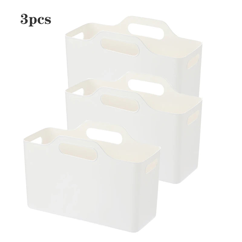 2/3 Pack Under Sink Organizer Kitchen Bathroom Cabinet Organizers and Storage Box Multi-purpose Plastic Organizer Baskets