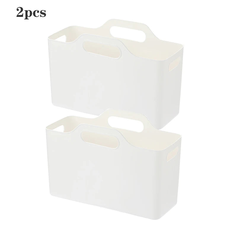 2/3 Pack Under Sink Organizer Kitchen Bathroom Cabinet Organizers and Storage Box Multi-purpose Plastic Organizer Baskets