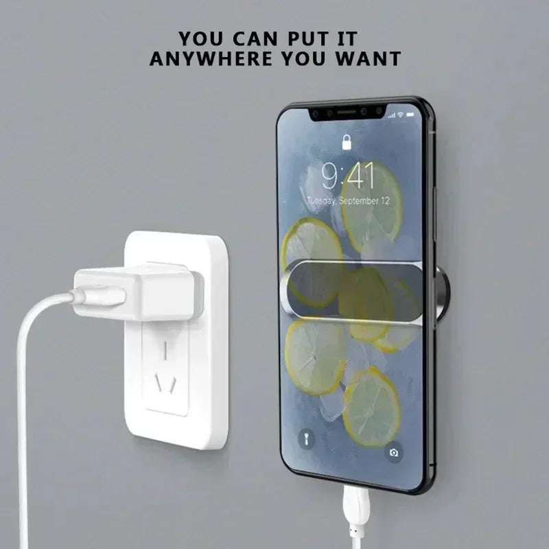 Mini Car Magnetic Phone Holder Stand Portable Universal Bracket Navigation Air Vent Mount for iPhone 16 -12 Samsung S25 Xiaomi