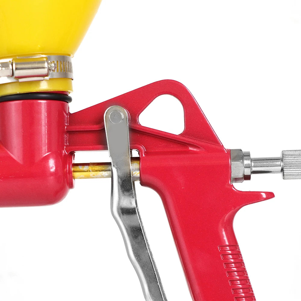 WENXING Air Hopper Spray Gun Paint Texture Tool Drywall Wall Painting Sprayer with 3 Nozzle