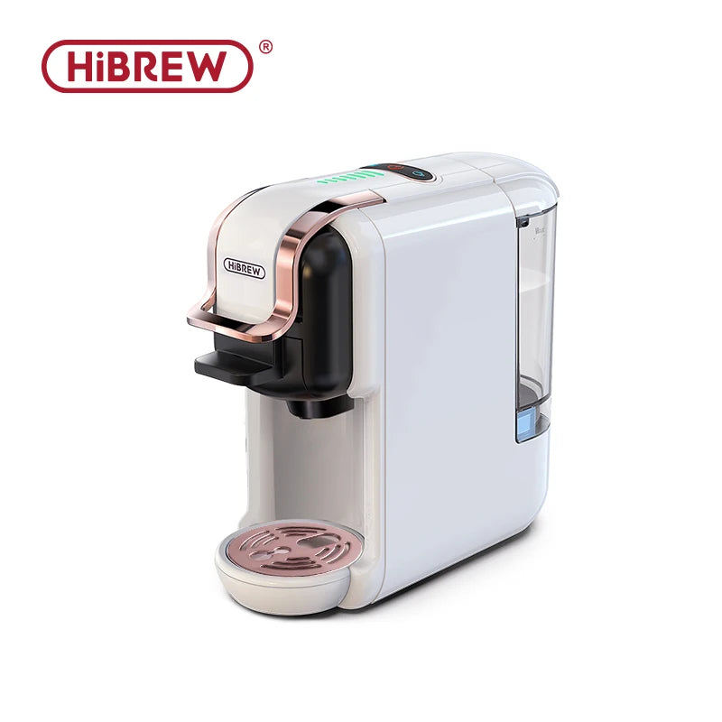 HiBREW Multiple Capsule Coffee Machine Hot Cold Dolce Gusto Nespresso ESE Pod Ground Coffee 20 Bar 5 in 1
