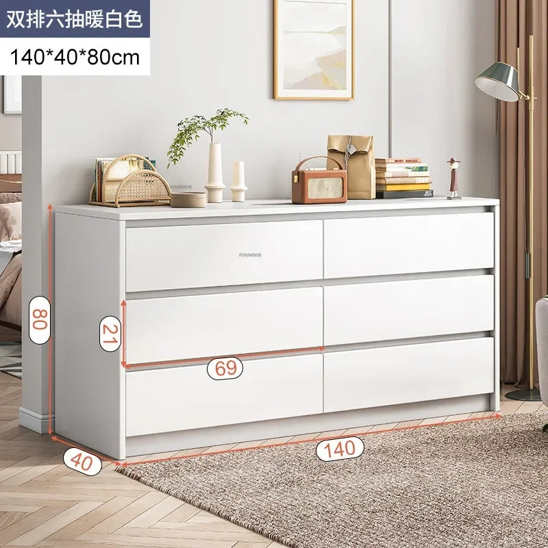 Modern MDF Living Room Cabinet Househol Living Room Furniture Against The Wall Chest Of Drawers Bedroom Storage Cabinet