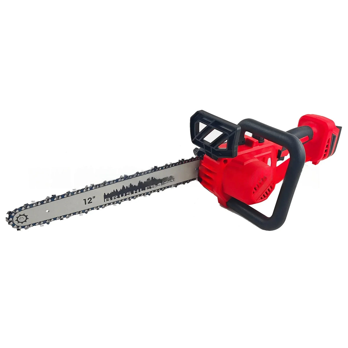 Milwaukee 12 Inch Brushless Chain Saw Cordless Electric Trimming Chain Saw Garden Woodworking Cutter for Logging and Trimming