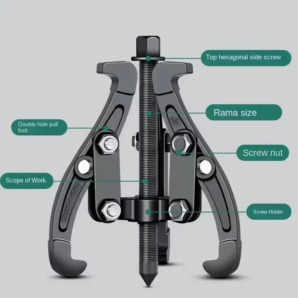 Heavy Duty Gear Puller For Bearing And Flywheel Removal