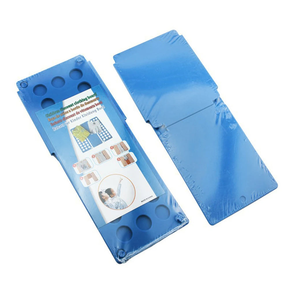 Plastic Folding Clothes Board Easy and Fast Kids Laundry Folder Folding Shirt Board Home Storage Tools for Quick Folding Clothes