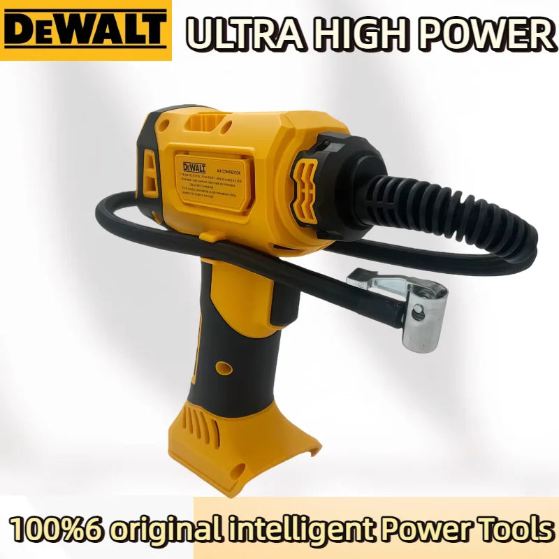 Dewalt Cordless Electric Air Pump Compressor Automatic with Digital Pressure Gauge for Car Tire Inflator  Rechargeable Handheld
