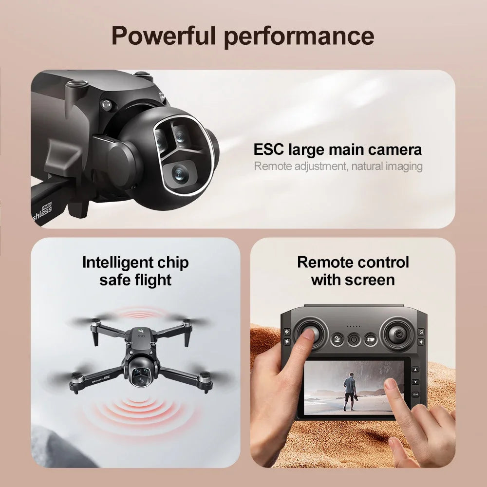 Xiaomi M7 GPS Drone 8K  Aerial HD Dual Camera Intelligent Opstacle Avoidance Brushless Power Screen Remote Control GPS Drone
