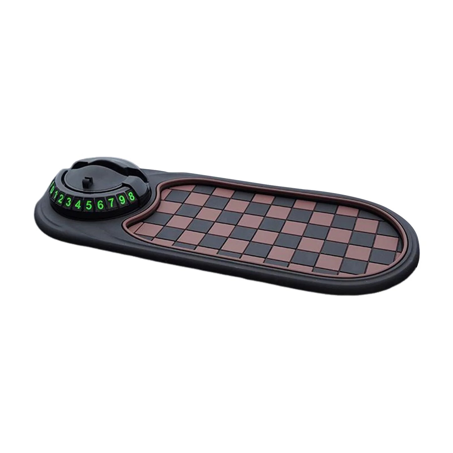 Car Anti-Slip Mat Auto Phone Holder Adjustable Phone Holder with Inner Spring for Phones Keys Gadgets Small Items