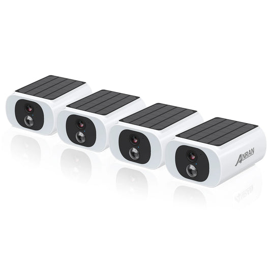 ANRAN Outdoor Wireless Solar Security Camera Floodlight WiFi