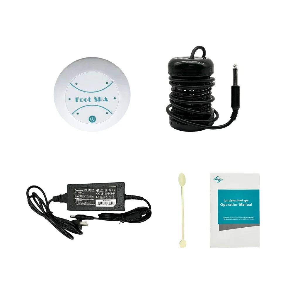 Detox Ionic Foot Spa Bath Machine Massage Foot Ionic Detoxification Relieves Fatigue Promote Good Health And Full for Vitality