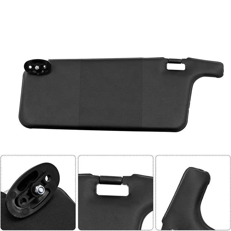 1 Pair Interior Sun Visor for 1996-2001 Honda Civic LHD Sunvisor Black/Gray