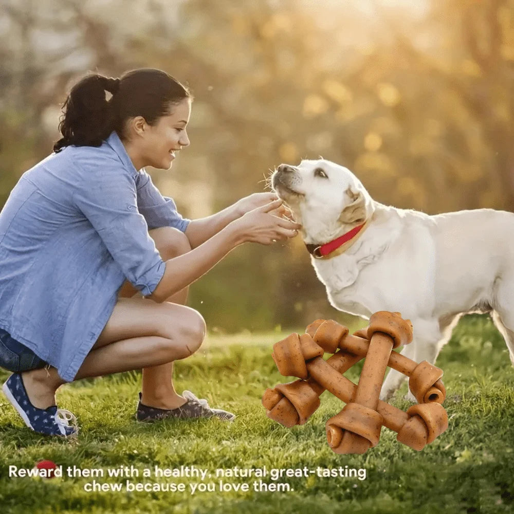 7.05oz/14.11oz Peanut Butter Bone for Dogs All Natural Healthy Easily Digestible