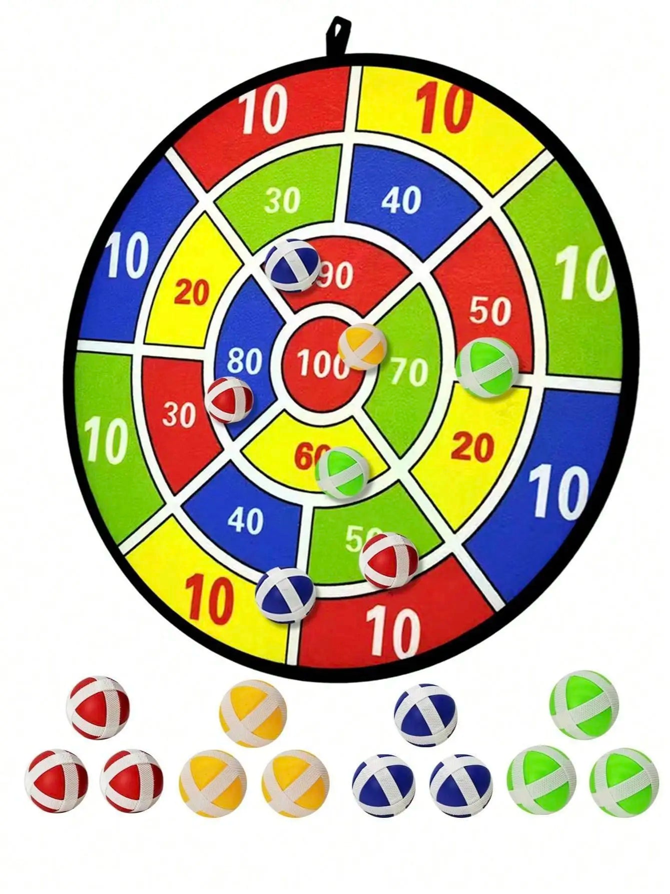 12 sticky ball dart disc sets, indoor and outdoor toys, parent-child interaction, birthday gifts, party games, supplies