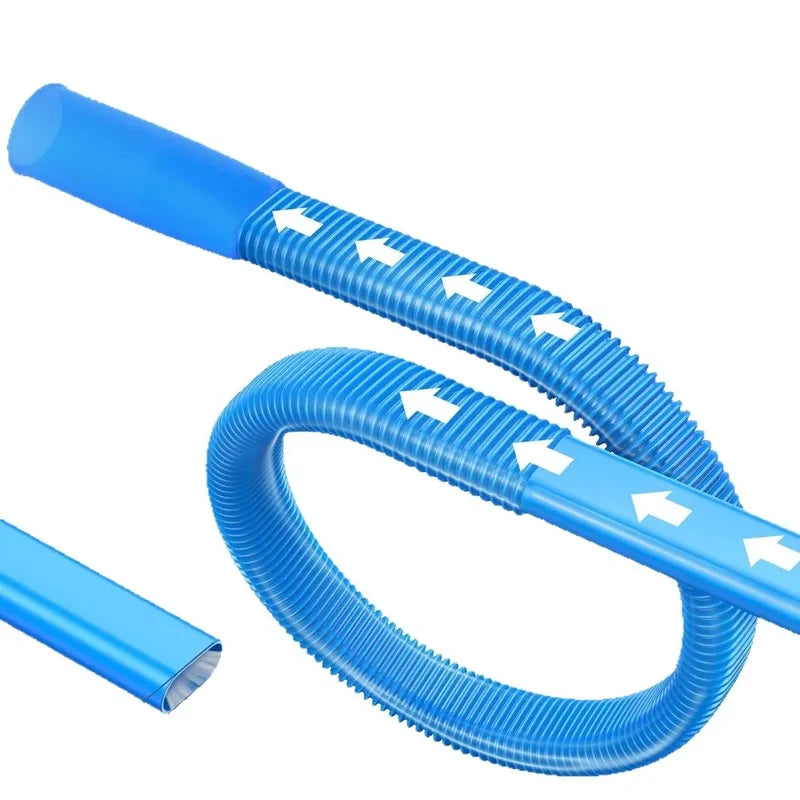 HOMEFISH Dryer Vent Vacuum Cleaner Kit, Flexible Hose Duct Cleaning Attachment, Universal Lint Remover for Home Appliance Ventil