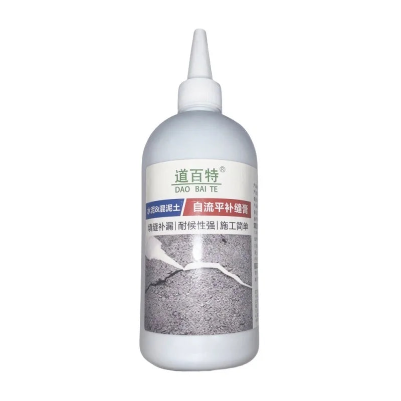 Waterproof Adhesive Leak Repair Concrete Crack Filler - Quick Setting High Strength Sealant for Roof Wall Floor Pool Leakage Fix