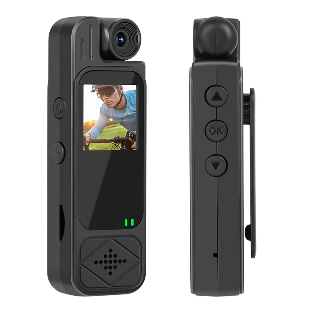2026 Portable HD 1080P Mini Camera Digital Video Recorder Worn Police Small Body Cam Infrared Night Vision Sports DV Camcorders
