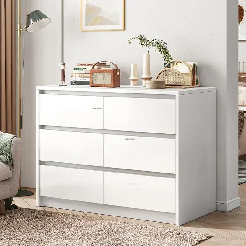 Modern MDF Living Room Cabinet Househol Living Room Furniture Against The Wall Chest Of Drawers Bedroom Storage Cabinet