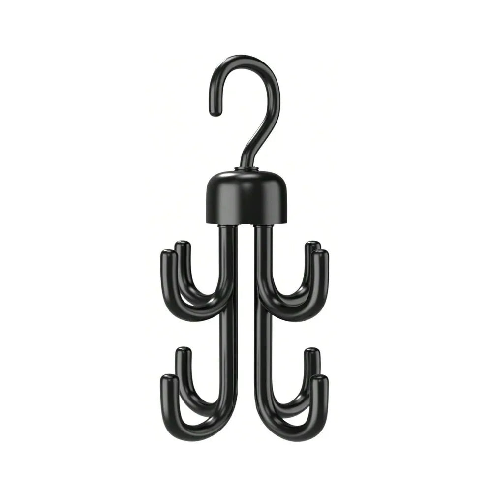 Multifunctional Closet Hook, Rotatable Hanging Organizer Closet Clothes Hangers Handbags Storage Hooks