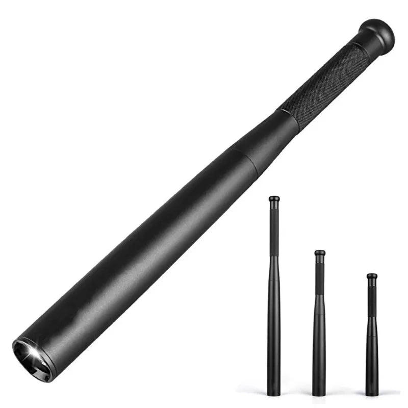 High Lumen Led Flashlight Self Defense Baseball Bat Security Outdoor Emergency Personal Defense Tool