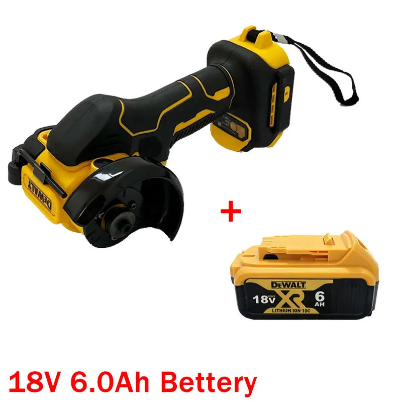 DEWALT Cordless Grinder Cutting Machine Grinding Polishing Machine Electric Diamond Cutting Grinder Power Tools  Angle Grinder