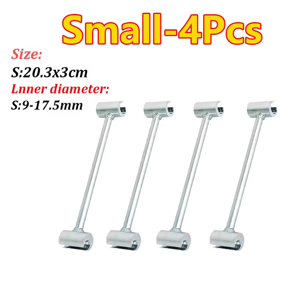 1-4Pcs S/L Upgrade Hinge Gaps Adjusting Wrench Double Head Door Hinge Adjustment Tool Kit Flag Round Bolt Repair Wrench Tool ﻿