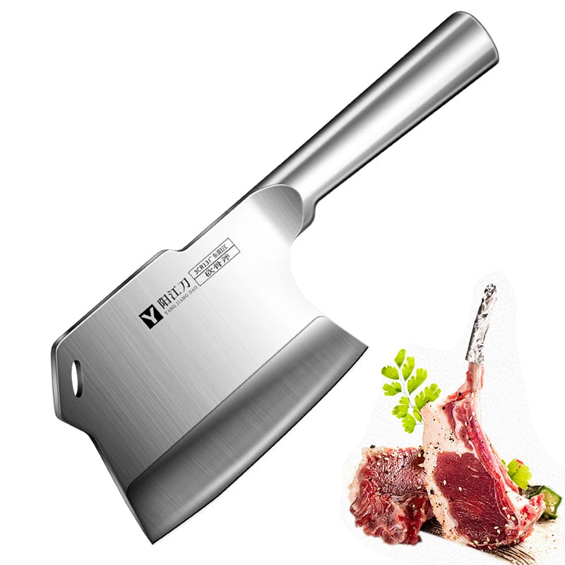 Stainless Steel Meat Cleaver For Butchers And Chefs