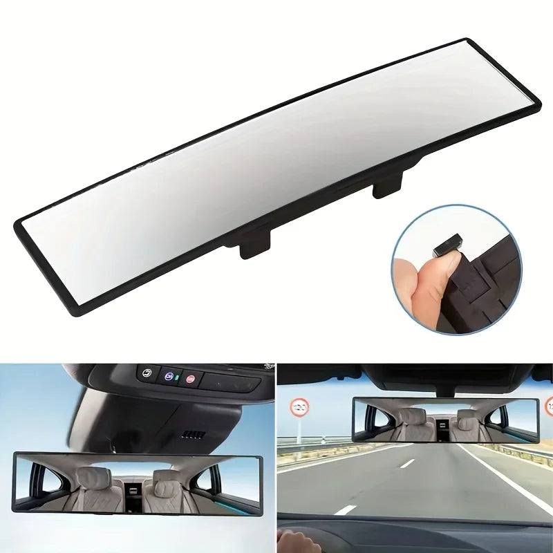 Car Baby Mirrors Interior Rear View Mirror Wide Angle Convex Rearview Mirror Anti Glare Large Vision Panoramic Auxiliary Monito