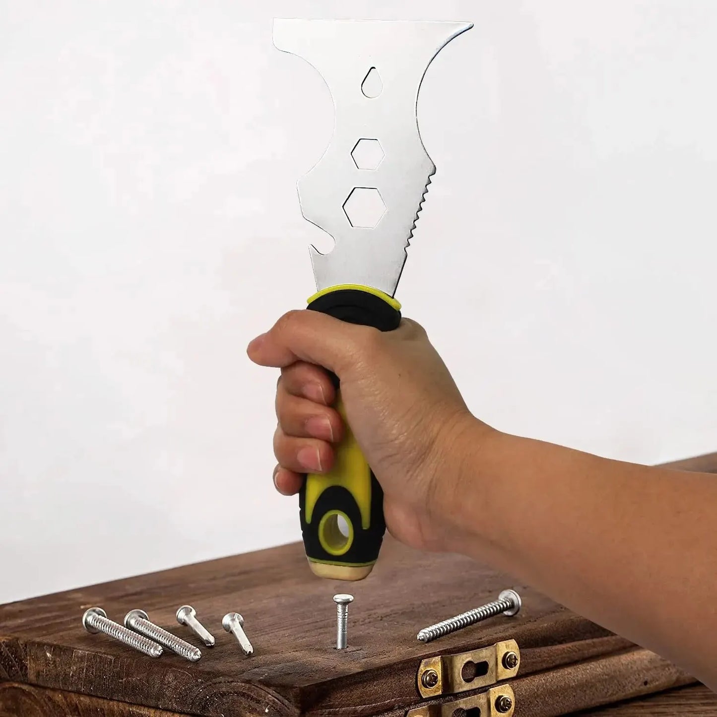 Multi Use Putty Knife Paint Scraper Stainless Steel Tool