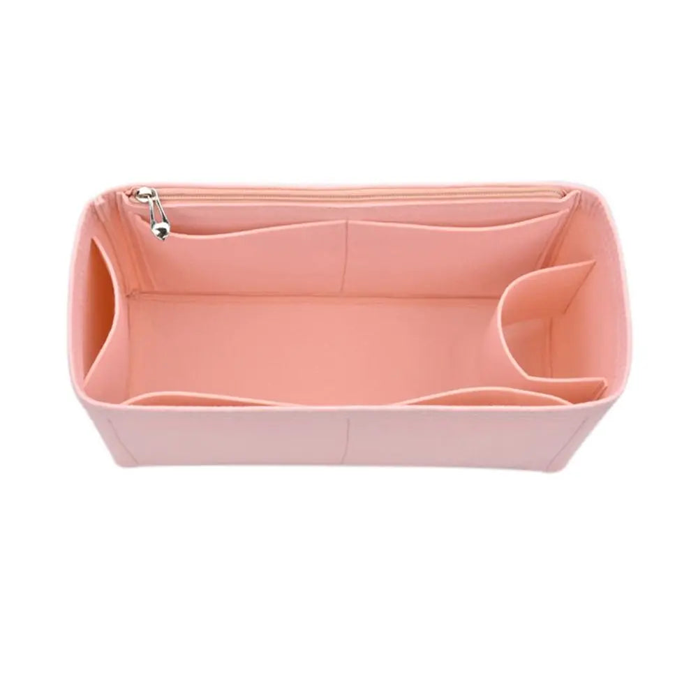 Felt Bag Insert Liner Lightweight Organizer Pouch For Handbags