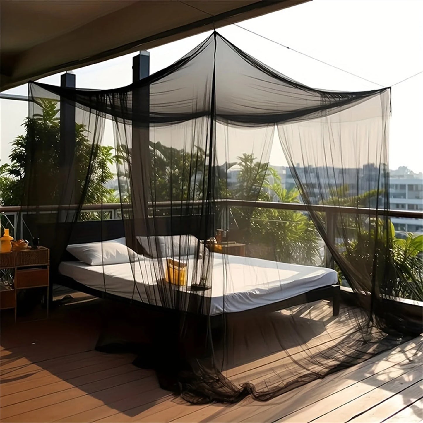 Portable and Lightweight Mosquito Net with Fine Mesh for Outdoor Adventures Ideal for Camping Hiking and Travel
