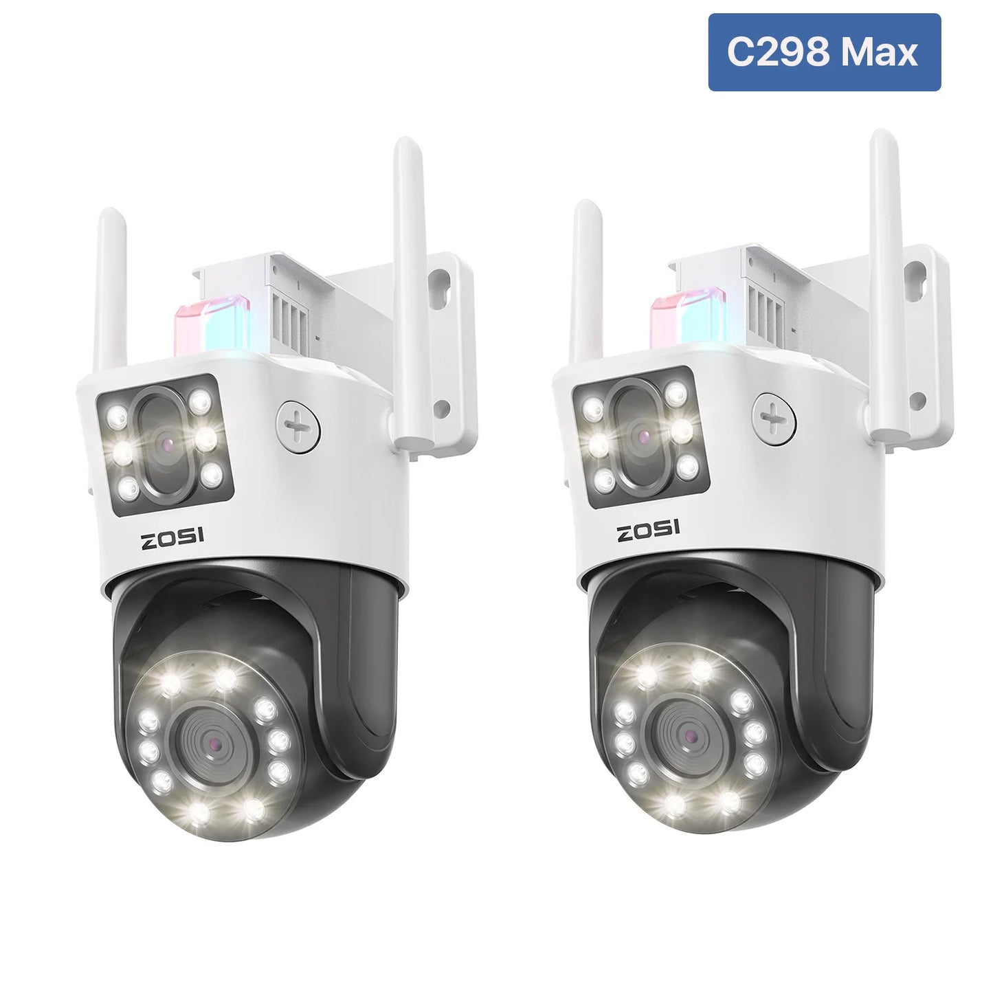 Zosi Ultra 4K Dual Lens PTZ Surveillance Camera Outdoor