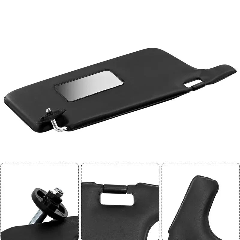 1 Pair Interior Sun Visor for 1996-2001 Honda Civic LHD Sunvisor Black/Gray