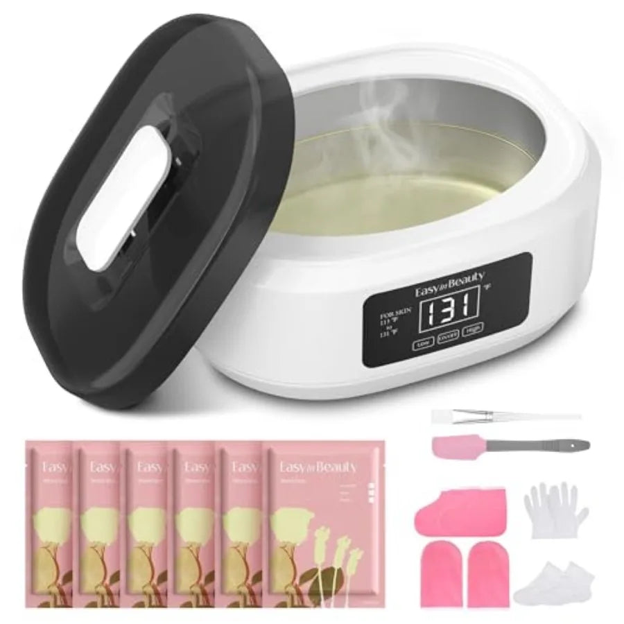 Paraffin Wax Machine for Hand and Feet - 3000ml Hand Wax Paraffin Machine for ArthritisTouchscreen Paraffin Wax Warmer with 6 P
