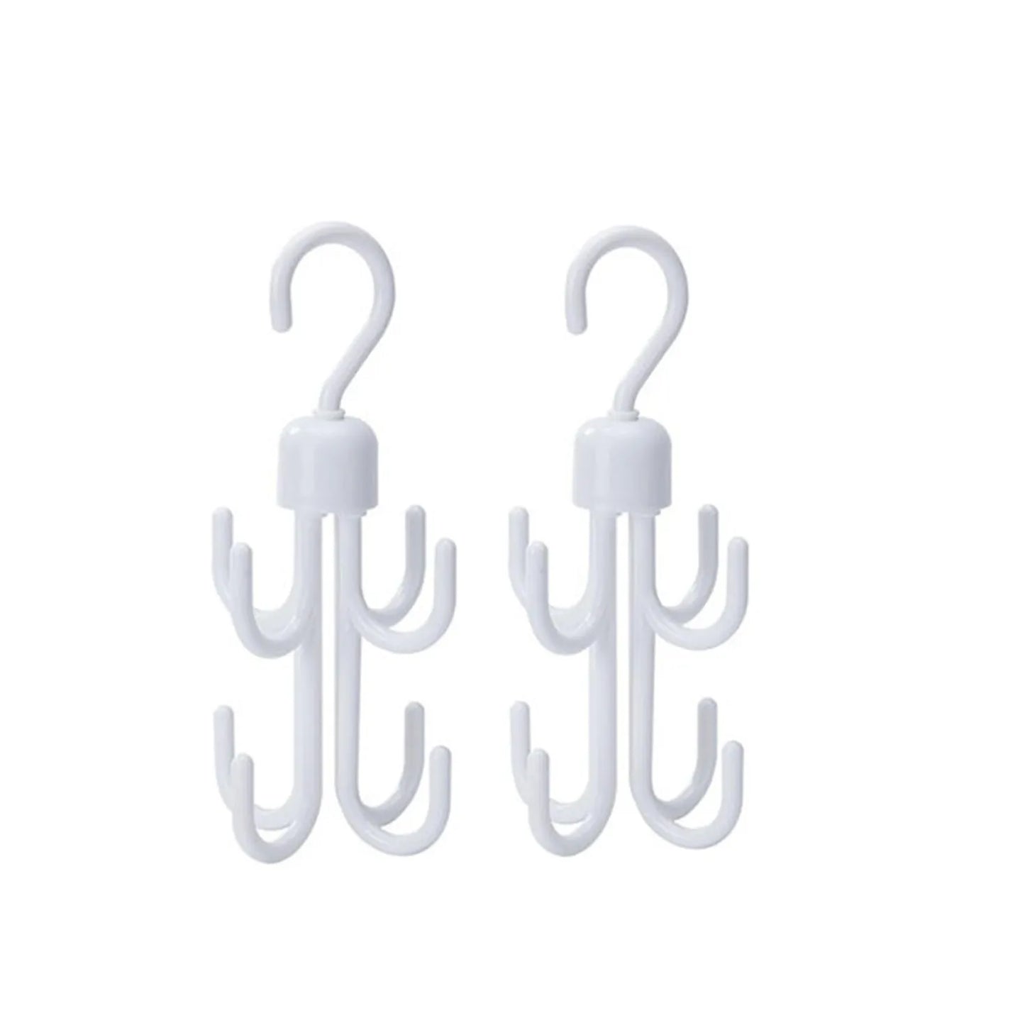 Multifunctional Closet Hook, Rotatable Hanging Organizer Closet Clothes Hangers Handbags Storage Hooks