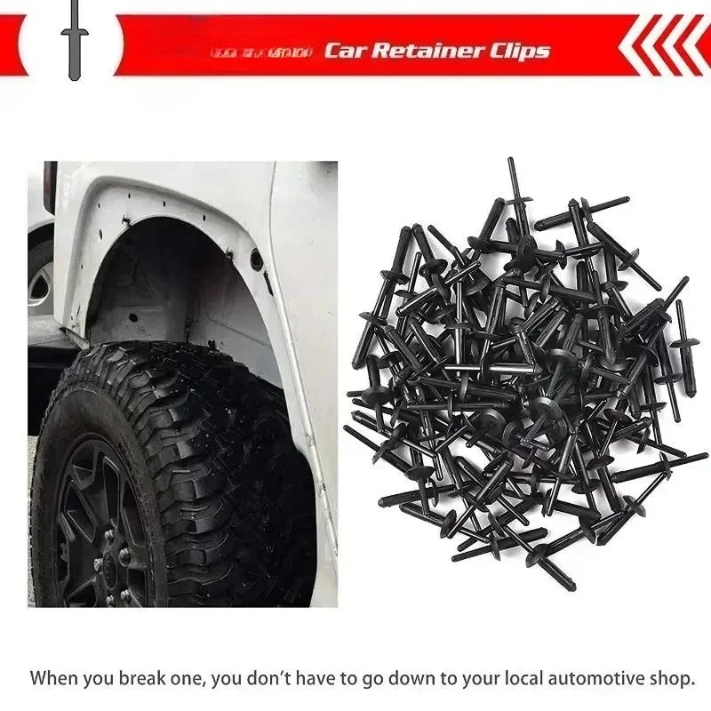 Suitable for BMW X1X3X5X6 wheel arch buckle, expansion rivet, leaf plate, core rivet, mudguard clip Bumper Clip Sideskirts