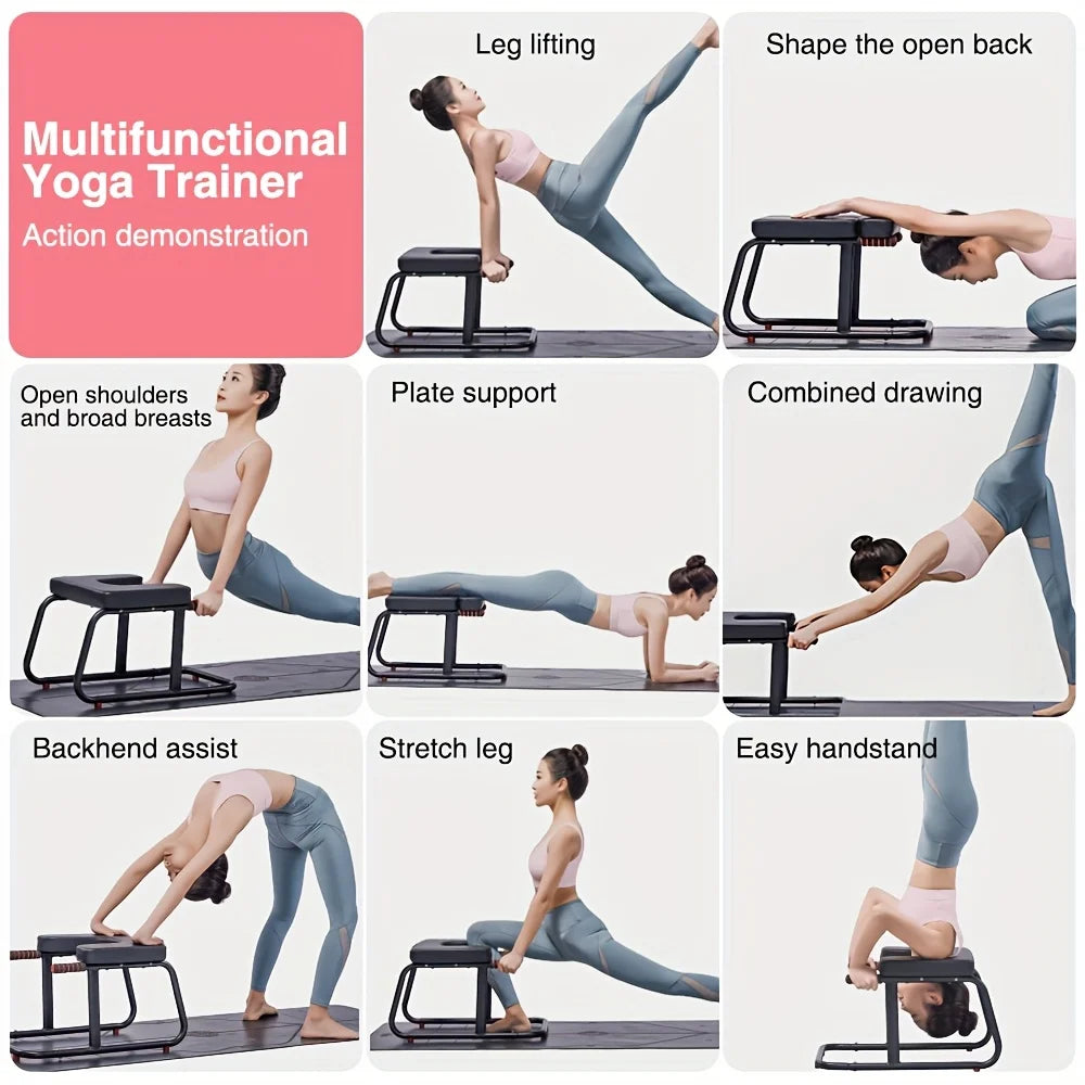 Yoga Inversion Stool, Inversion Chair Yoga Fitness Chair, Home Fitness Equipment